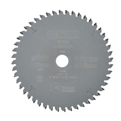 Panza fierastrau circular EXTREME, 165x20x2.6mm, DeWALT
