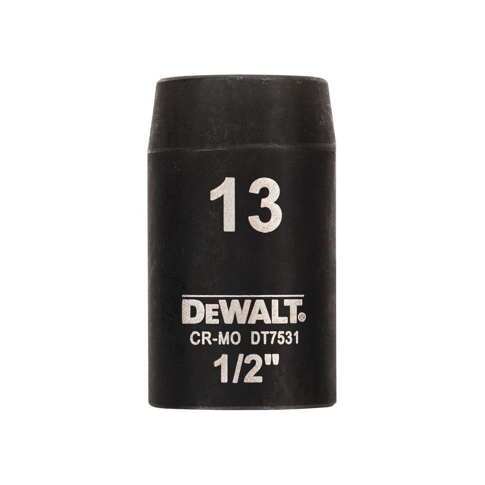 Cap cheie tubulara de impact 1/2", 13mm, DeWALT