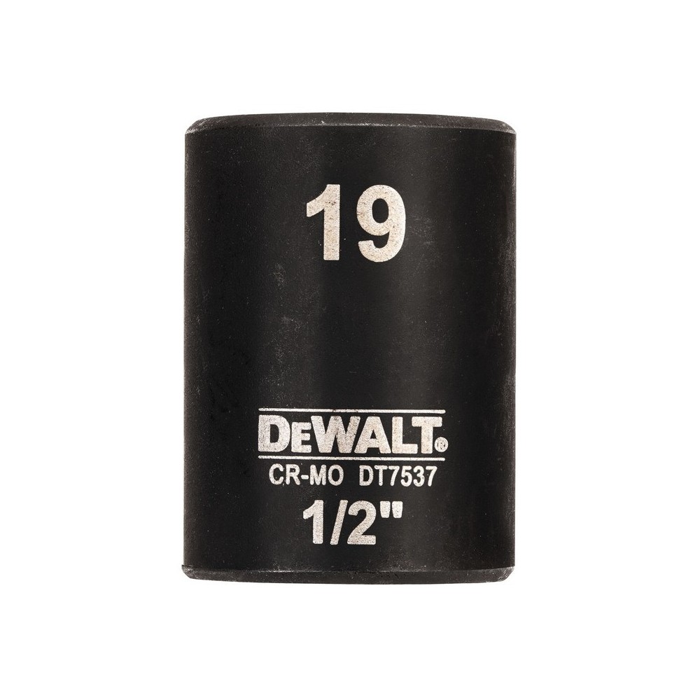 Cap cheie tubulara de impact 1/2", 19mm, DeWALT