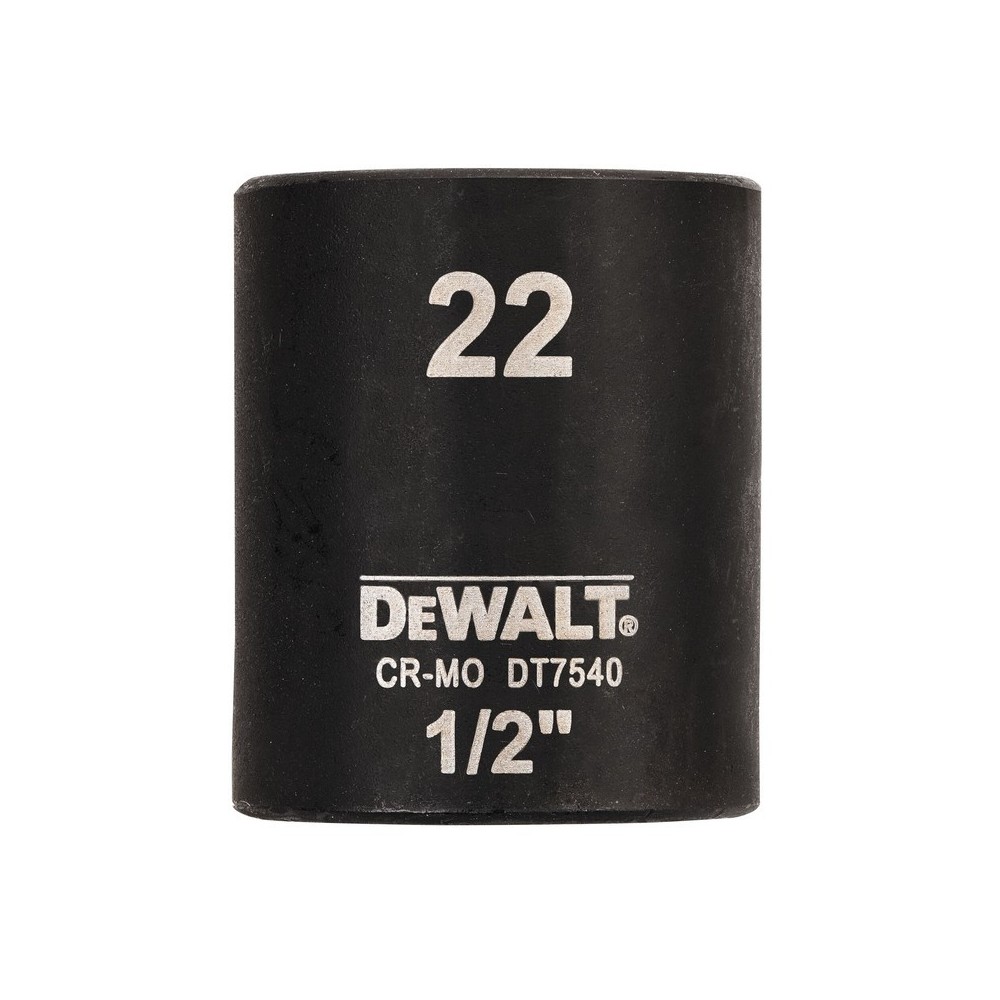 Cap cheie tubulara de impact 1/2", 22mm, DeWALT