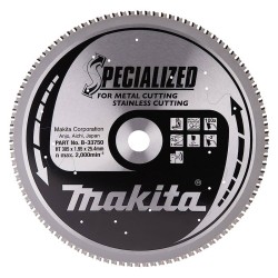 Panza circular metal inox 305x25.4mm 100TH, Makita