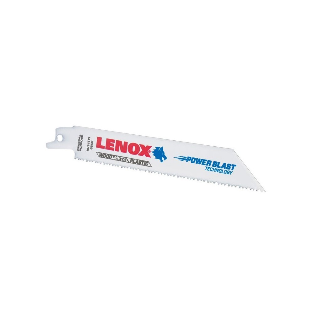 LENOX - Panza fierastrau alternativ 152x19x0.9mm, 10-14 dinti, multimaterial, 5 bucati, Lenox