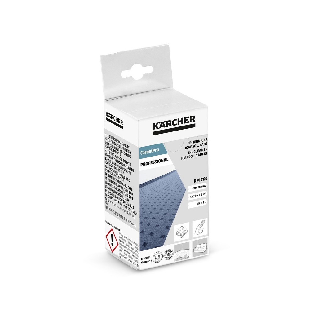 Karcher - Capsule RM760 pentru aspirator injectie-extractie, 16 bucati