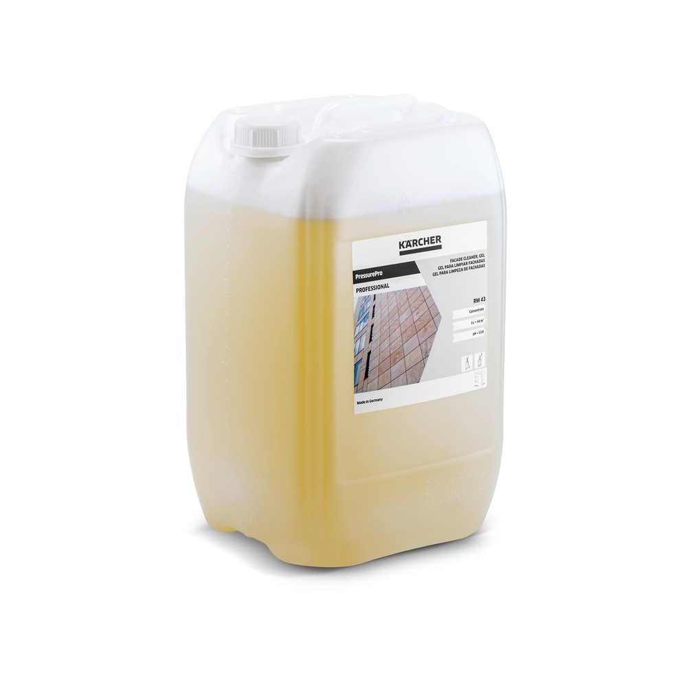 Karcher - Detergent Gel PressurePro Cleaner, pentru fatade si pardoseli, 20 L, tip RM 43