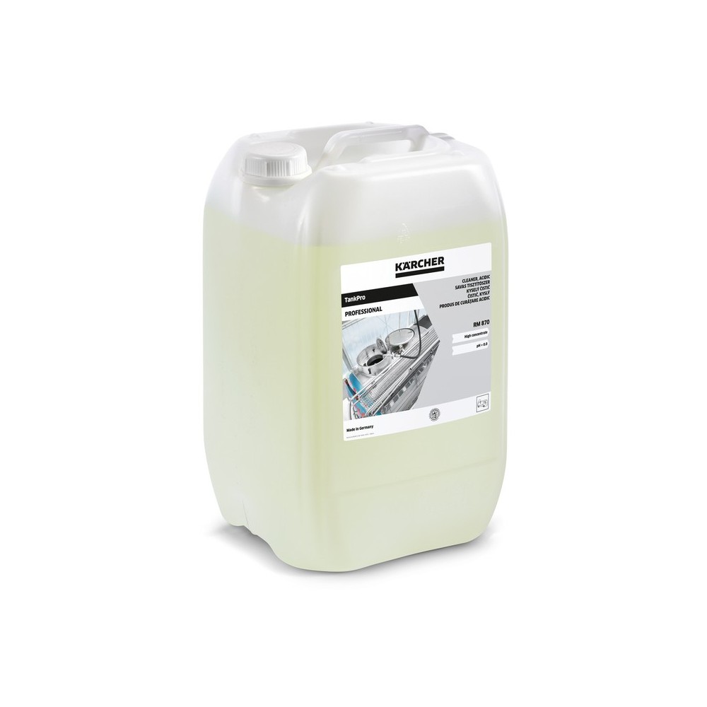 Karcher - Detergent lichid acid, pentru rezervoare si containere TankPro RM 870, 20L