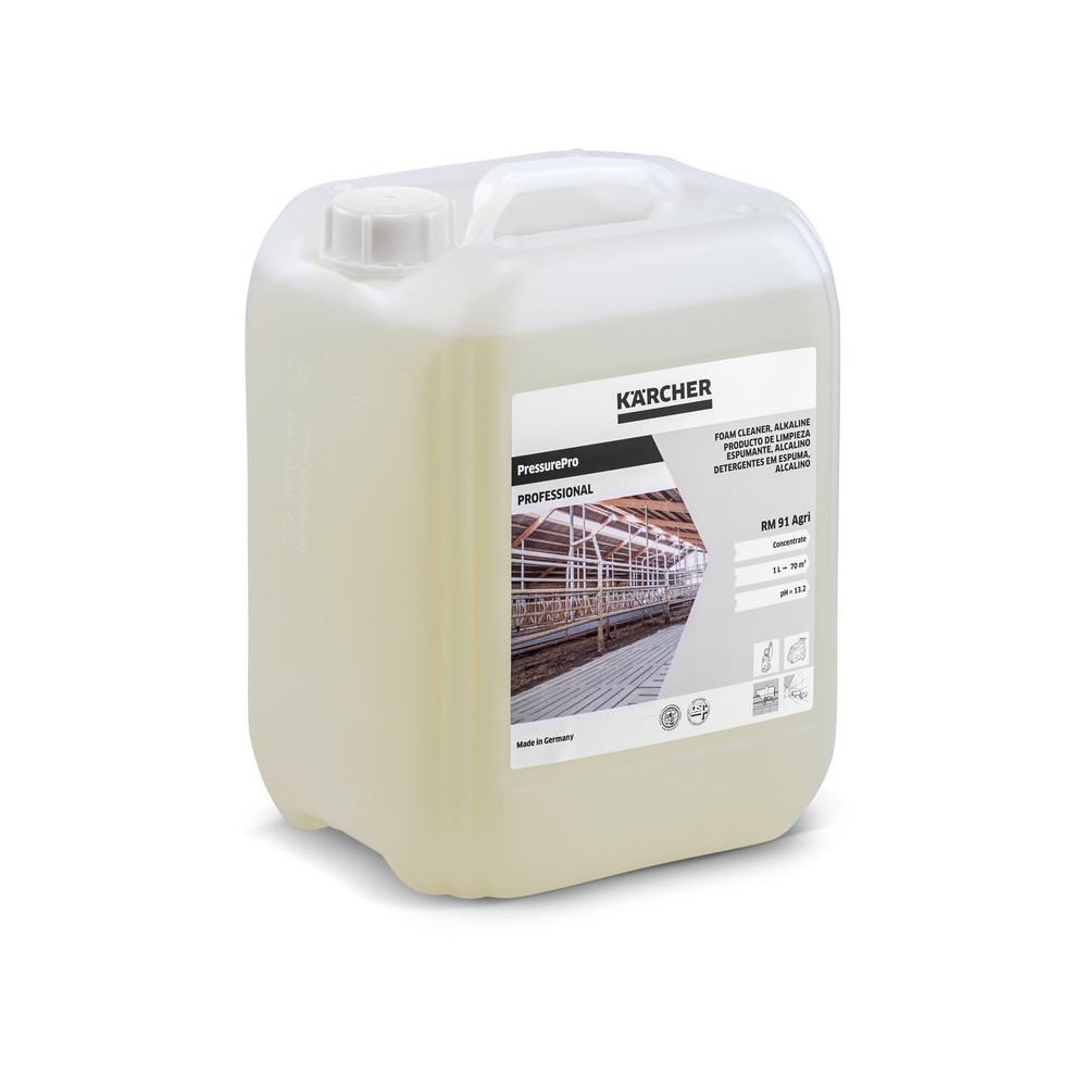 Karcher - Detergent spumant alcalin RM 91 Agri, 10L